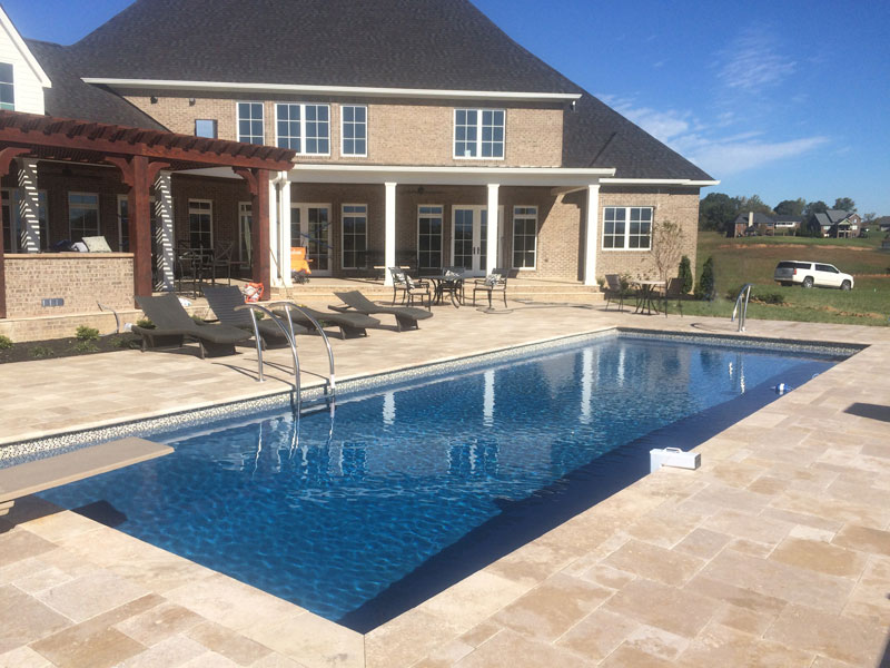 Fiberglass Swimming Pool Advantages Brooks Malone Outdoor Living