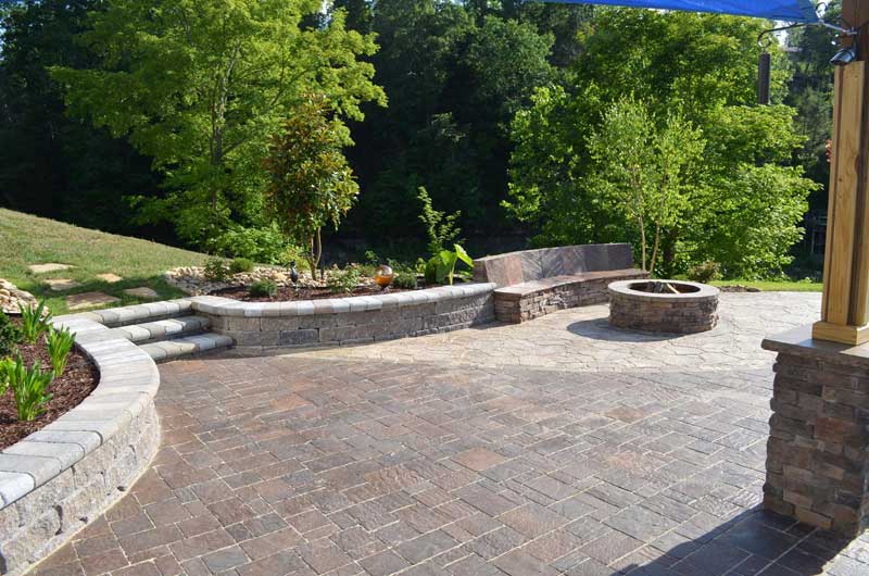 Firepit Seating Area Outdoor Living in Jonesborough Tennessee