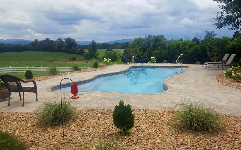 Fiberglass Pool in East Tennessee