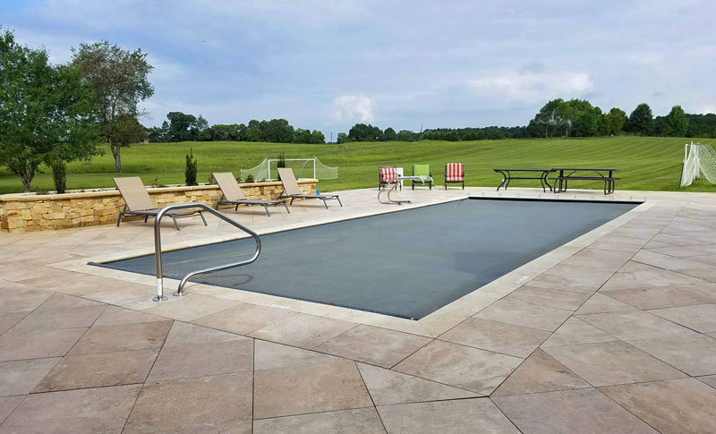 Swimming Pool Cover System in Johnson City, Tennessee